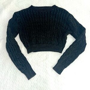 Black and gold sweater size small